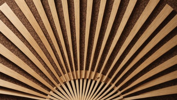 Éventails en bois et tissu : l'élégance à portée de main